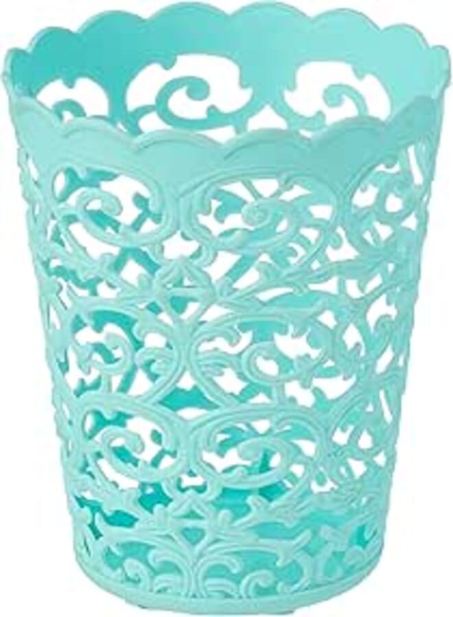 Max Plast Small Plastic Basket - Turquoise